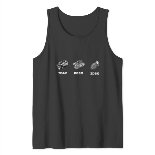 Discover ZD30 GQ Patrol Tank Tops