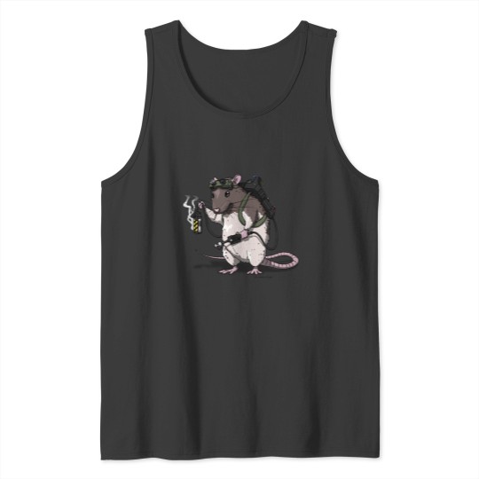 Discover ghostbusters Rat Tank Tops