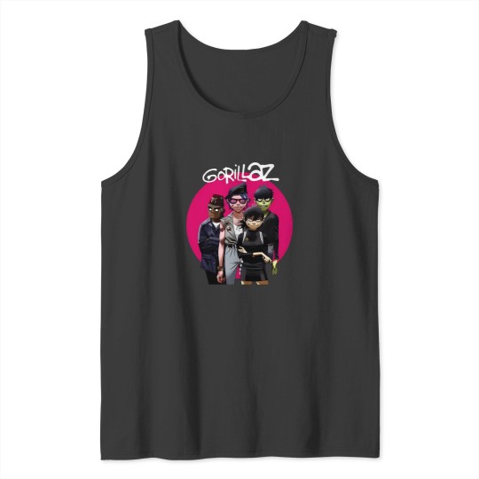 Discover Gorillaz Graphic Tank Top