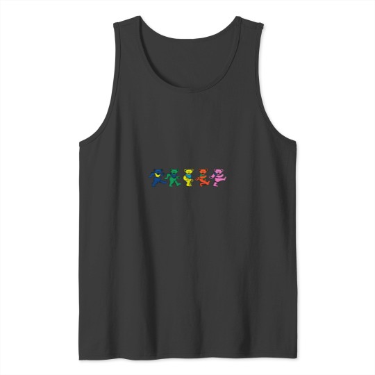 Discover grateful dancing deads bears Tank Tops