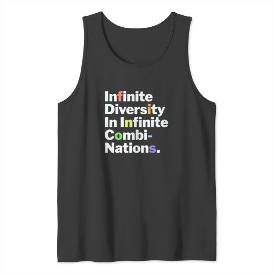 Discover Infinite Pride T-Shirt Tank Tops