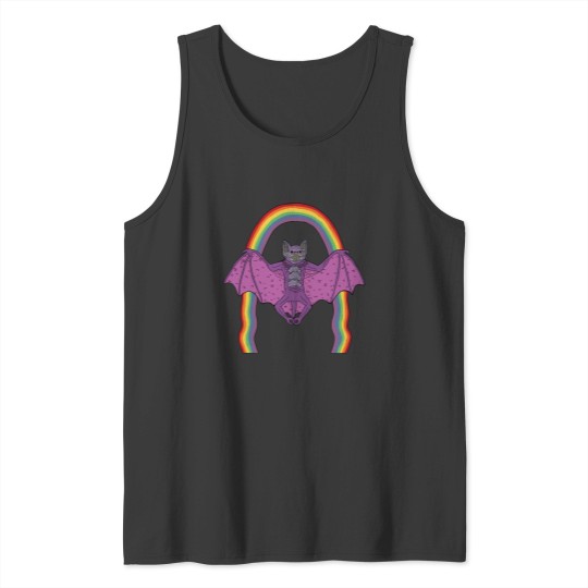 Discover Thee Oh Sees Help Bat Tank Tops