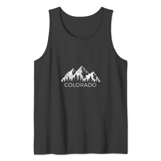 Discover Colorado T Shirt Cool Colorado Rocky Mountains Tee Tank Tops