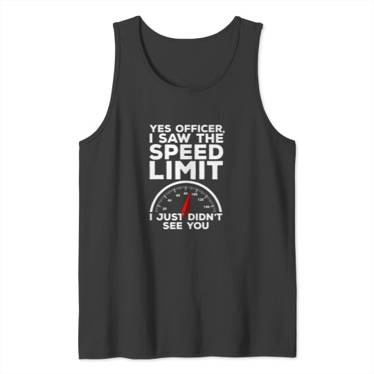 Discover Cool Racer For Men Women Muscle Car Lovers Speed Drag Racing Tank Tops