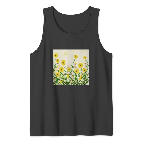 Discover Yellow Wildflowers Classic Tank Tops