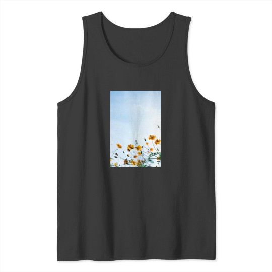 Discover Yellow sky Classic Tank Tops