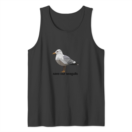Discover Save our Seagulls Active Tank Tops