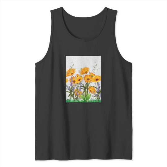 Discover Garden full of flowers Tri-blend Tank Tops