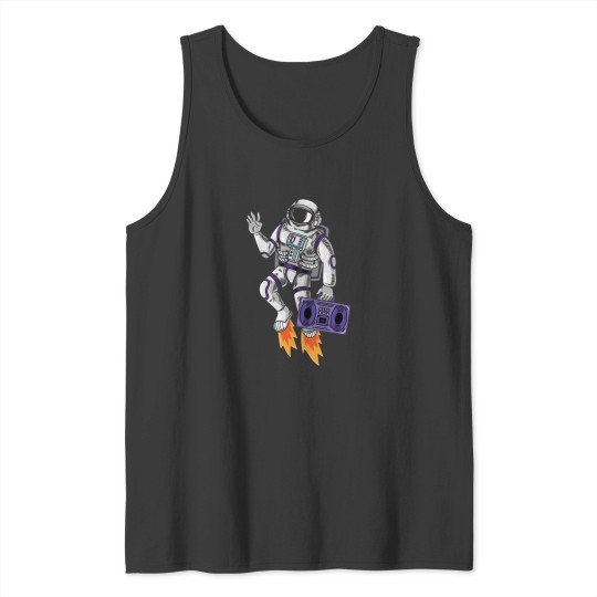 Discover Funny Gilr , Best Gift , Happy SPACE , MOON Classic Tank Tops