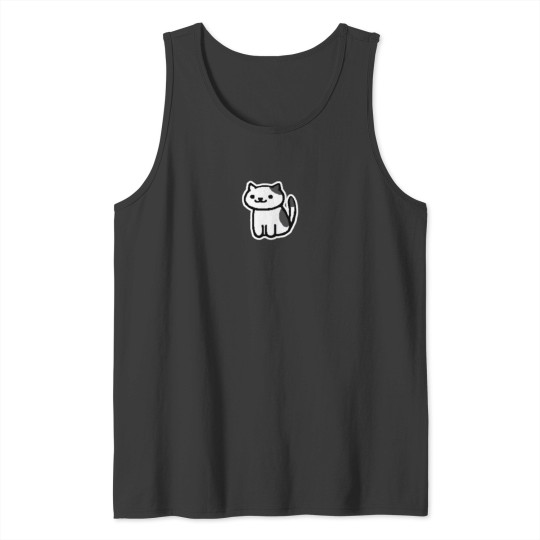 Discover Neko Atsume - Spots Fitted Scoop Tank Tops