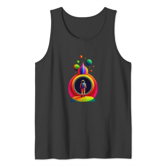 Discover cosmic sound Active Tank Tops