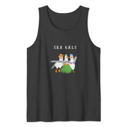 Discover Sea Gals Seagulls Active Tank Tops