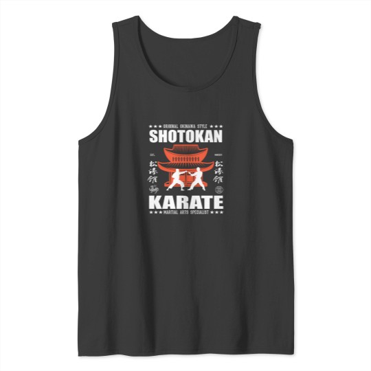 Discover Shotokan Karate Dojo - Traditional Martial Arts From Japan 1 Tank Tops