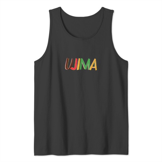 Discover Ujima Kwanzaa Holiday Tank Tops