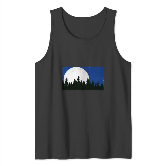 Discover The moon  Essential Tank Tops