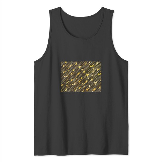 Discover Golden Creepy Flowers Classic Tank Tops