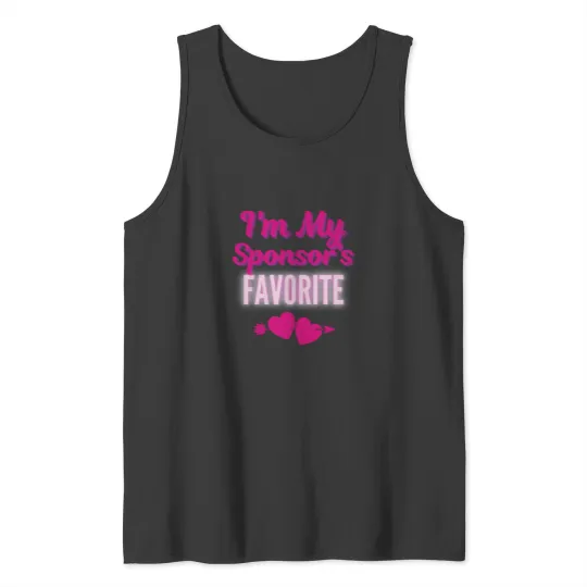 Discover I'm My Sponsor's Favorite - Addiction Recovery, Sobriety, 12 Steps, Alcoholicss Anonymous Tank Tops