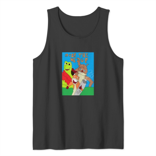 Discover Over The Hedge Ms Paint Artwork Tank Tops
