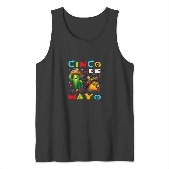 Discover Cinco De Mayo Mexican Fiesta Squad 5 De Mayo For Tank Tops