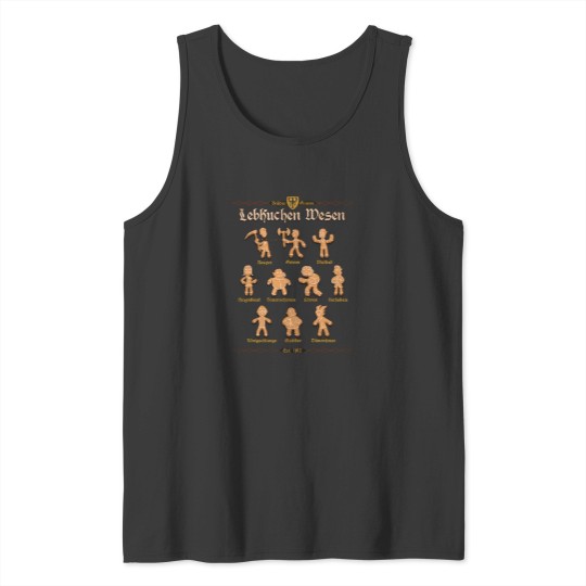 Discover Grimm Gingerbread Tank Tops