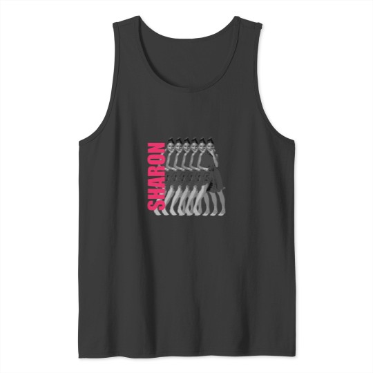 Discover Sharon Tate Tease Repeat Pink Active Tank Tops