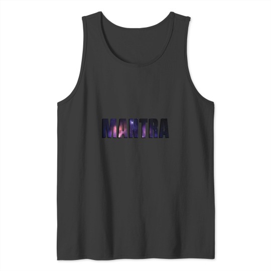 Discover Cosmic Sound Spiritualized Mantra With Galaxy Texture Classic Tank Tops