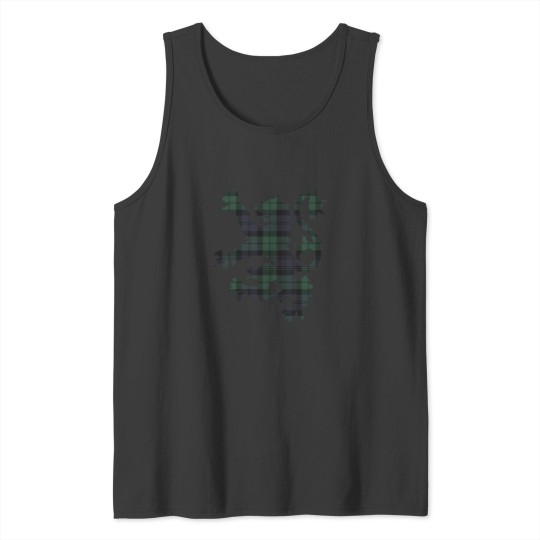 Discover Black Watch Modern Tartan Active Tank Tops