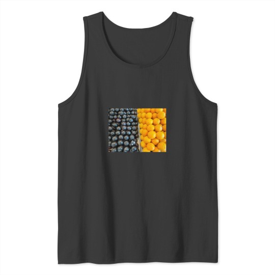 Discover Plums and Oranges Active Tank Tops