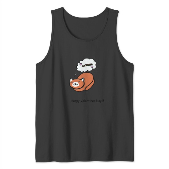 Discover Valentines Day Edition -- Sushi Lovin Ginger Neko Atsume Classic Tank Tops