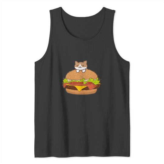 Discover Neko Burger Classic Tank Tops