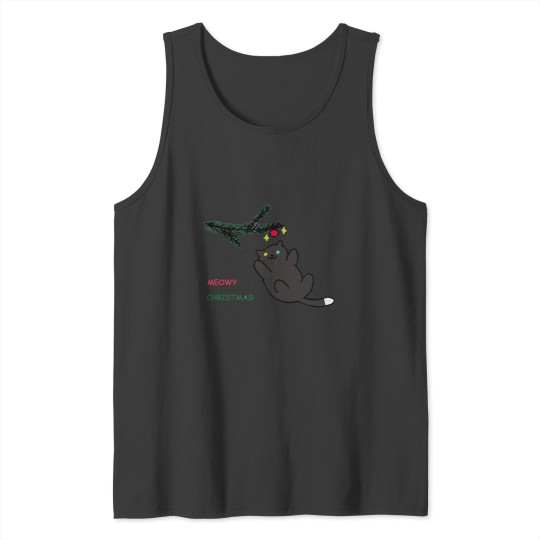 Discover Meowy Christmas! -- Pepper Neko Atsume Classic Tank Tops