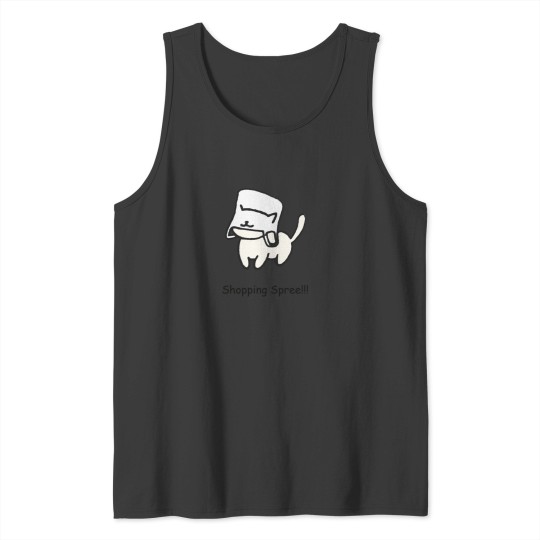 Discover Neko Atsume Shopping Spree!!! Classic Tank Tops