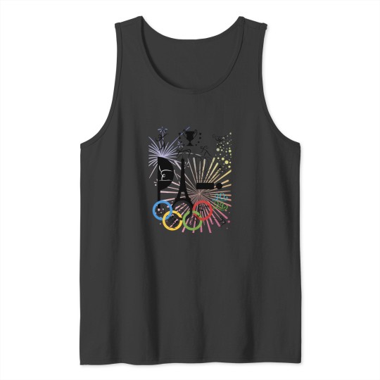 Discover Olympics Games Paris fantasy fun Classic Tank Tops