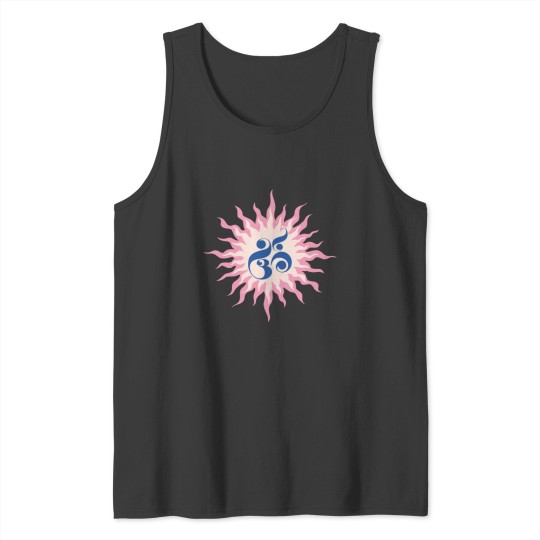Discover AUM, Ohm, Om Symbol Art Prints for Focus, Inner Peace, Meditation, Yoga & Fitness Classic Tank Tops
