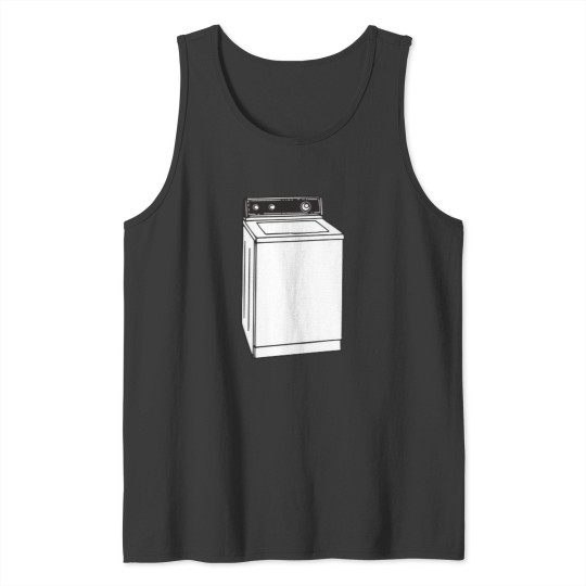 Discover White Machine Tank Tops