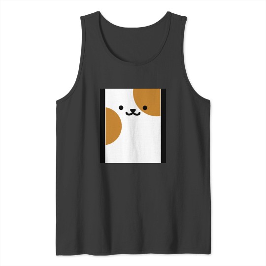 Discover Neko Atsume - Patches Graphic Tank Tops