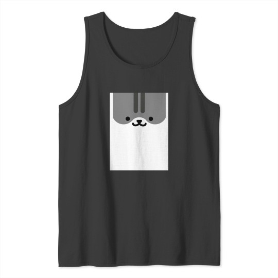 Discover Neko Atsume - Pickles Graphic Tank Tops