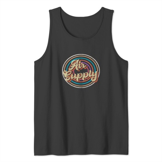 Discover circle line color Air Supply Tank Tops