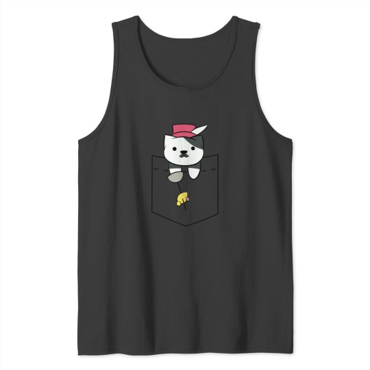 Discover Senor Don Gato Pocket Tee Classic Tank Tops
