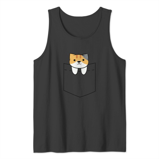 Discover Tabitha Pocket Tee Classic Tank Tops
