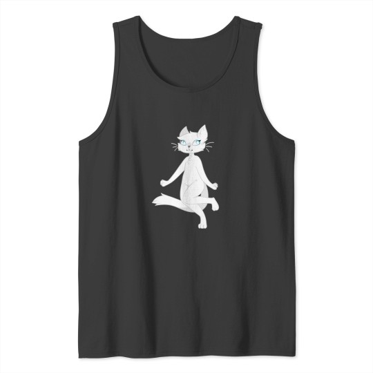 Discover Neko Atsume Snowball Classic Tank Tops