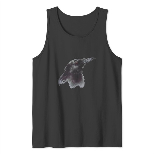 Discover Trendy Crow Print Tank Tops