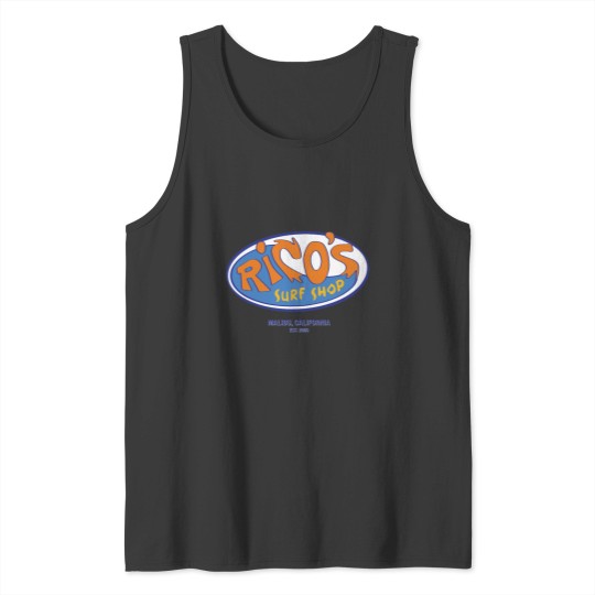 Discover Beachside Surf Shop Tank Tops