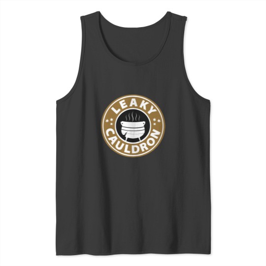 Discover Leaky Cauldron caramel Tank Tops