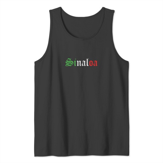 Discover Sinaloa Mexico Travel Souvenir Mexican Pride Tank Tops