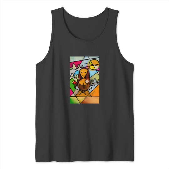 Discover Mona smile Classic Tank Tops