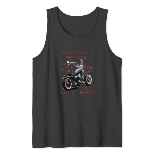 Discover You Can't Buy Happiness Tank Tops