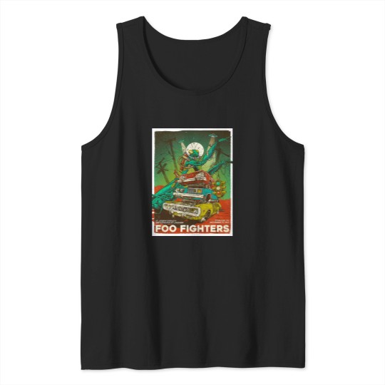 Discover FF Band-fighters rock concert Tank Tops
