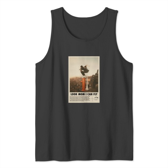 Discover Black Travis Magazine Scott Blues Tank Tops