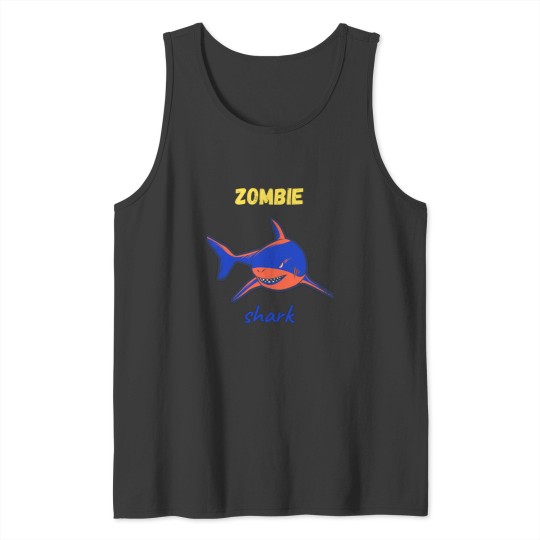 Discover Zombie shark Tank Tops